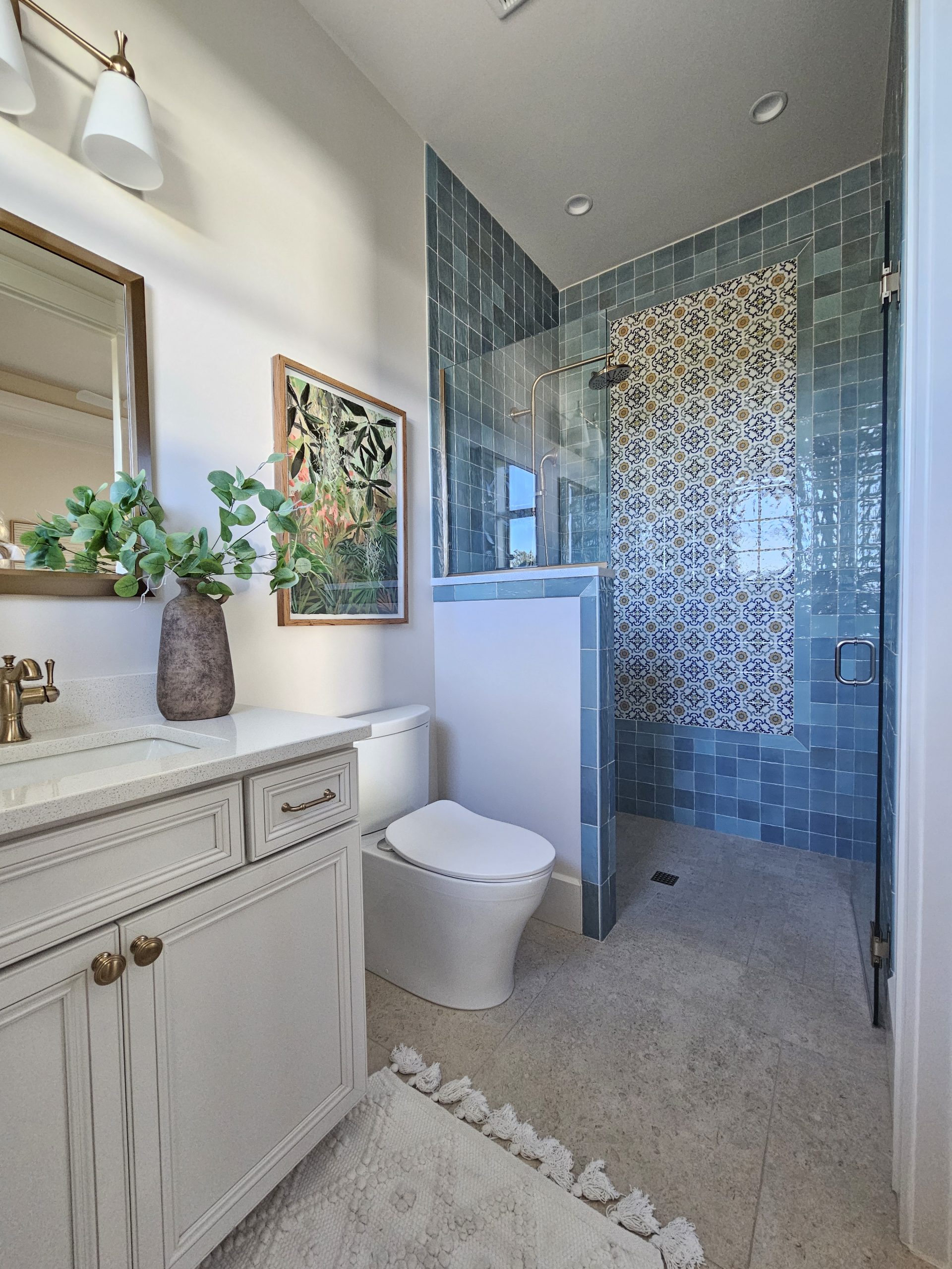 Waters edge guest bath